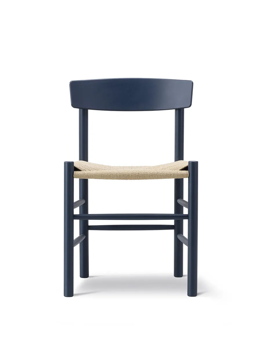 J39 Folkestolen, indigo blue af Børge Mogensen