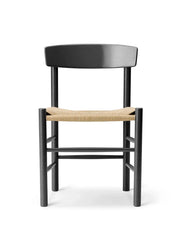 J39 Folkestolen, sortlakeret bøg af Børge Mogensen