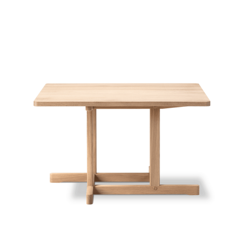 BM80 Shaker sofabord, firkantet af Børge Mogensen - Eg / sæbe - Jacobsen Plus