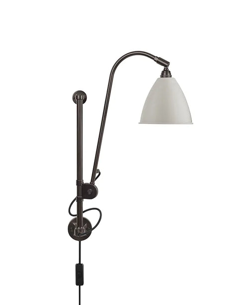 Bestlite BL5 Væglampe fra GUBI - Classic White - Black Brass - Jacobsen Plus