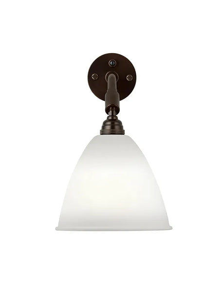 Bestlite BL7 Væglampe fra GUBI - Porcelæn-Black Brass - Jacobsen Plus
