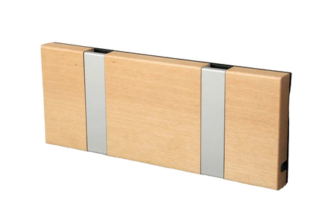 KNAX knagerække med to knager fra LoCa - Birk / Grå knager - Jacobsen Plus