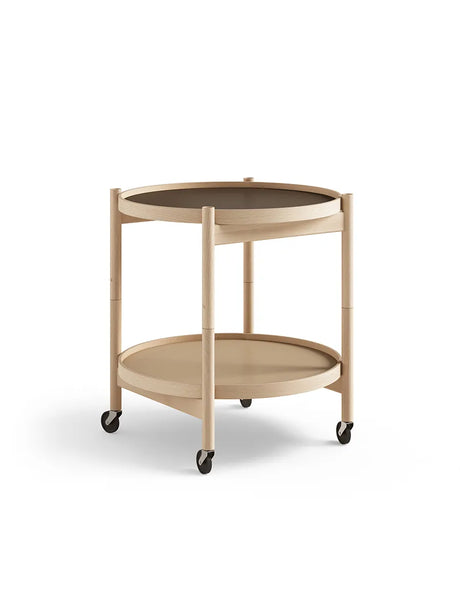 Bakkebord, Ø50 af Hans Bølling - Olieret bøg / EARTH (beige-brun) - Jacobsen Plus