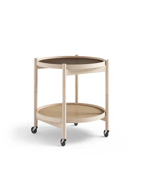 Bakkebord, Ø50 af Hans Bølling - Ubehandlet bøg / EARTH (beige-brun) - Jacobsen Plus