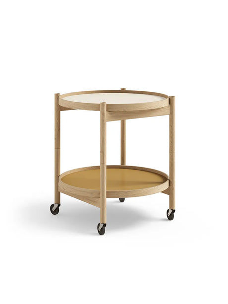 Bakkebord, Ø50 af Hans Bølling - Olieret eg / SUNNY (creme-gul) - Jacobsen Plus