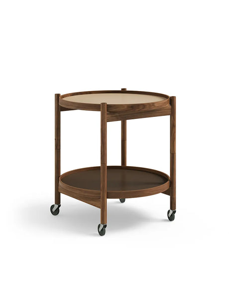 Bakkebord, Ø50 af Hans Bølling - Olieret valnød / EARTH (beige-brun) - Jacobsen Plus