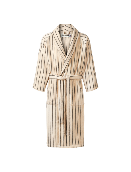 Naram badekåbe, Creme & ink fra Bongusta - S-M - Jacobsen Plus