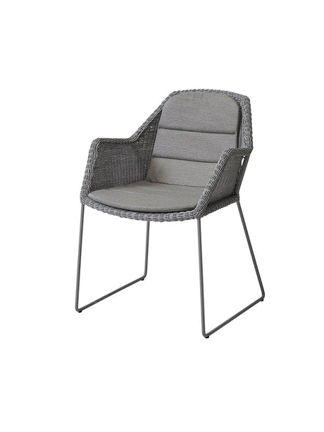 Breeze Havestol m. Meder Stel fra Cane-line - Light grey / Taupe, Cane-line Natté - Jacobsen Plus