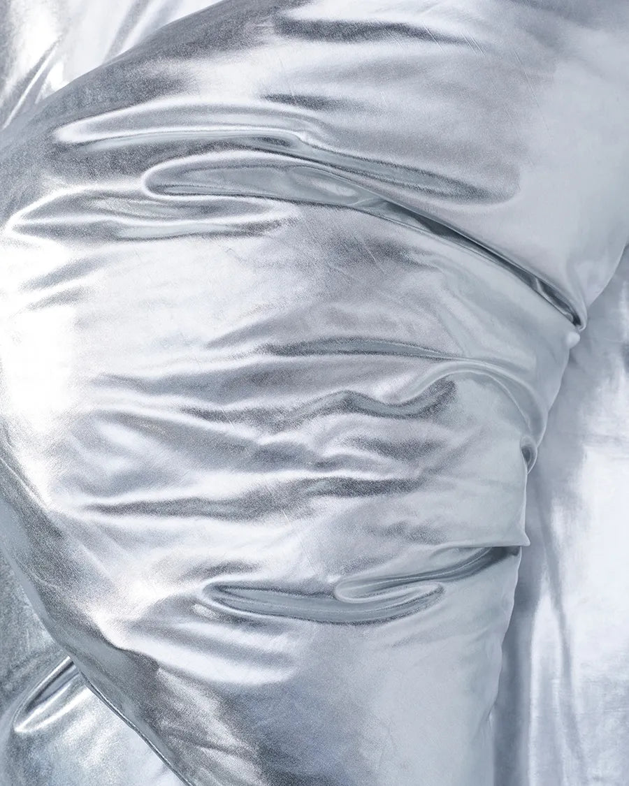 Nude Metallic Jersey Pillow Cover Single fra Magniberg - 2 - Jacobsen Plus