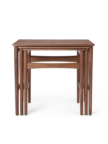 CH004 Nesting Tables fra Carl Hansen & Søn - Valnød Olie - Jacobsen Plus