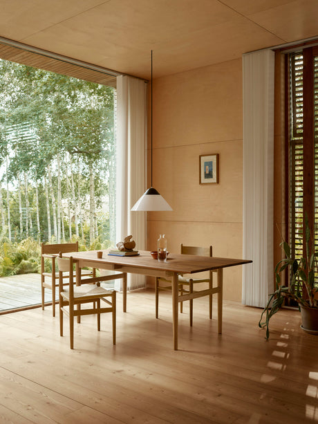 CH327 Spisebord Teak Mix, 248 cm fra Carl Hansen & Søn - 2 - Jacobsen Plus