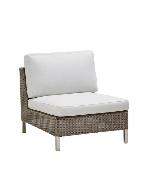 Connect Enkeltmodul fra Cane-line - White, Cane-line Natté - Jacobsen Plus