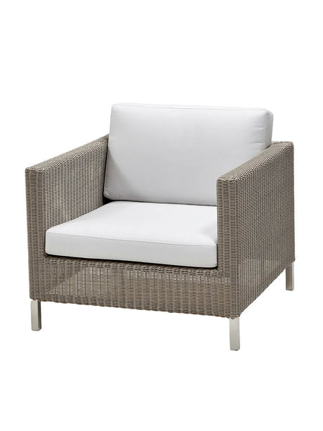 Connect Loungestol fra Cane-line - White, Cane-line Natté - Jacobsen Plus