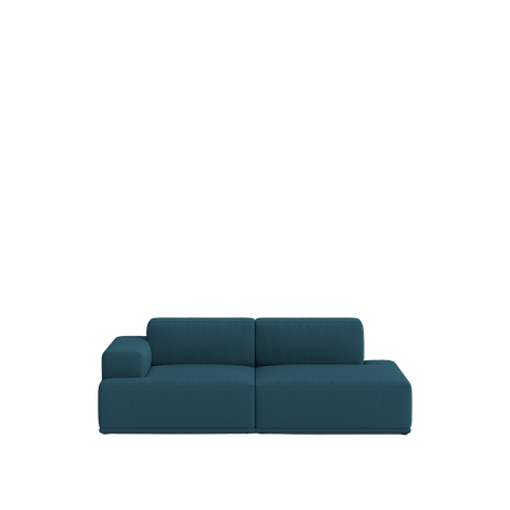 Connect Soft Modular 2 pers. sofa, kombination 3 fra Muuto - Steelcut 780 - Jacobsen Plus