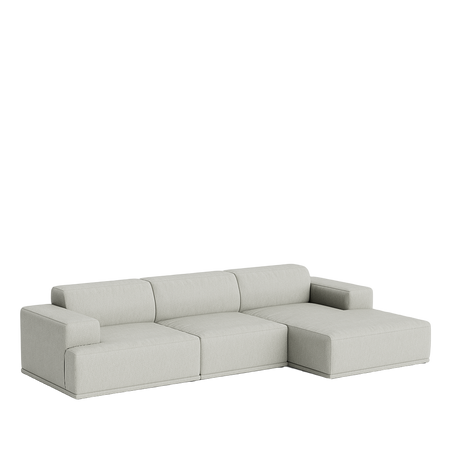 Connect Soft Modular 3 pers. sofa, kombination 2 fra Muuto - Clay 12 - Jacobsen Plus