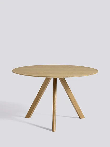 Copenhague CPH20 Bord, Ø120 cm fra Hay - Lakeret eg / Lakeret eg - Jacobsen Plus