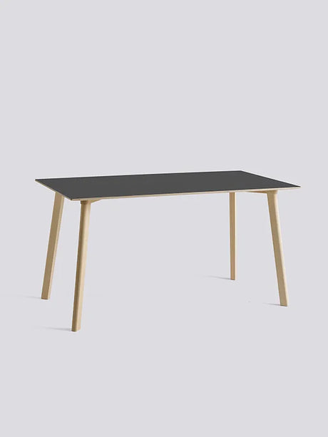 CPH Deux 210 Bord fra Hay - L140 x B75 x H73 cm / Stone grey laminat / Ubehandlet bøg - Jacobsen Plus