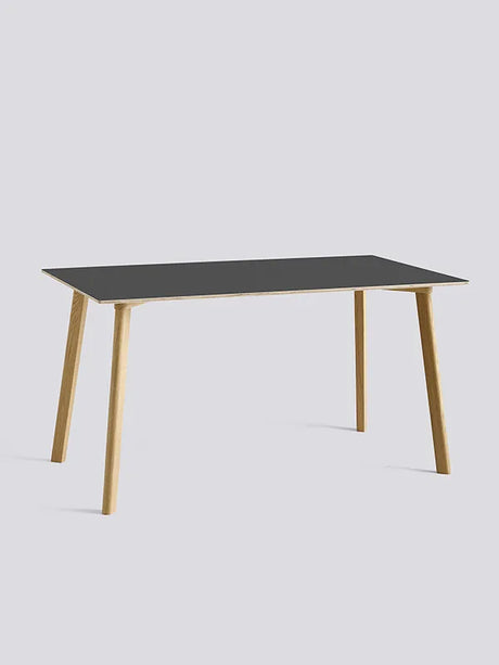 CPH Deux 210 Bord fra Hay - L140 x B75 x H73 cm / Stone grey laminat / Matlakeret eg - Jacobsen Plus