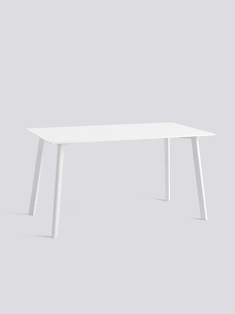 CPH Deux 210 Bord fra Hay - L140 x B75 x H73 cm / Pearl white laminat / Pearl white (bøg) - Jacobsen Plus