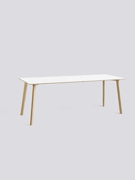 CPH Deux 210 Bord fra Hay - L200 x B75 x H73 cm / Pearl white laminat / Ubehandlet bøg - Jacobsen Plus
