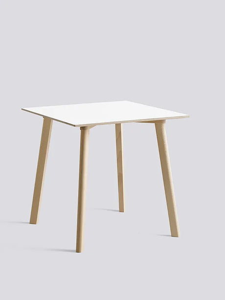 CPH Deux 210 Bord fra Hay - L75 x B75 x H73 cm / Pearl white laminat / Ubehandlet bøg - Jacobsen Plus