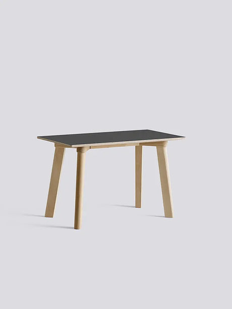 CPH Deux 215 Bænk fra Hay - L75 x B35 x H45 cm / Stone grey laminat / Ubehandlet bøg - Jacobsen Plus