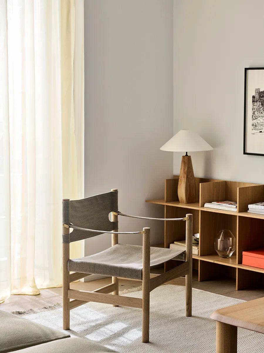 Canvas 21 stol, lys olieret eg af Børge Mogensen - 2 - Jacobsen Plus