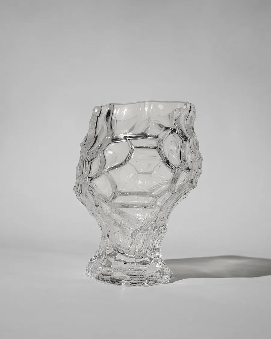 Canyon Vase Medium, clear fra Hein studio