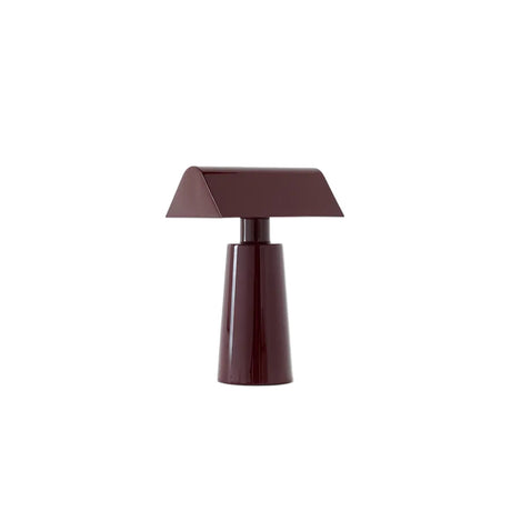 Caret bordlampe fra &Tradition - Dark Burgundy - Jacobsen Plus