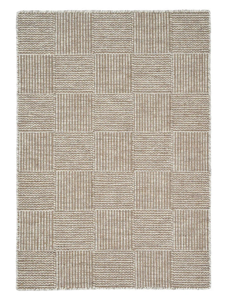 Chess Tæppe fra Linie Design - Grey / 140 x 200 cm - Jacobsen Plus