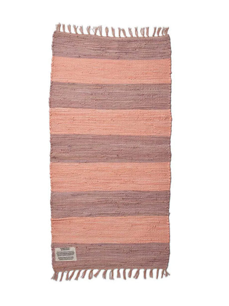 Chindi tæppe, 60x120 cm fra Bongusta - Tropicana ash rose - Jacobsen Plus