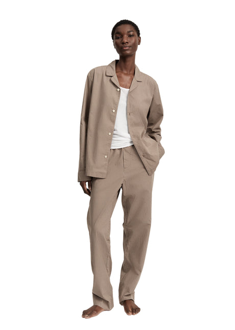 Classic Pyjamas Check – Mix Fossil fra Aiayu - XS - Jacobsen Plus