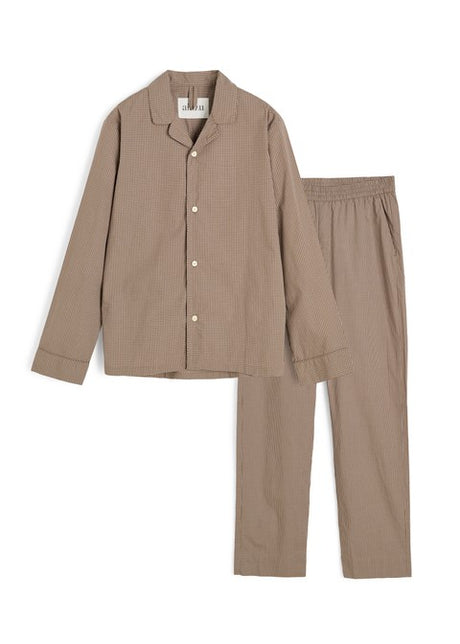 Classic Pyjamas Check – Mix Fossil fra Aiayu - 1 - Jacobsen Plus