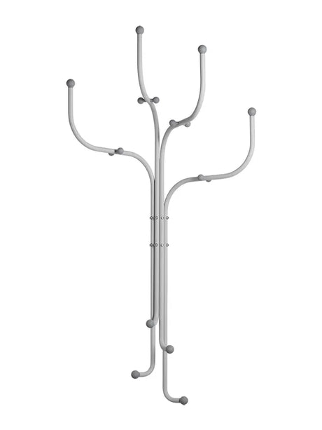 Coat Tree Wall fra Fritz Hansen - Light grey - Jacobsen Plus