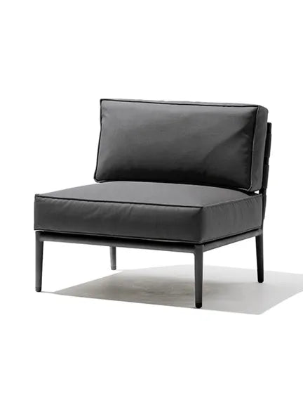 Conic Enkeltmodul inkl. Hyndesæt fra Cane-line - Grey - Jacobsen Plus