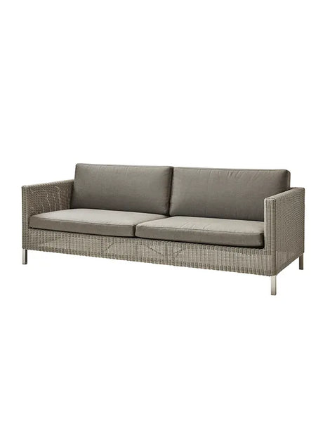 Connect 3 personers Sofa fra Cane-line - Taupe, Cane-line Natté - Jacobsen Plus