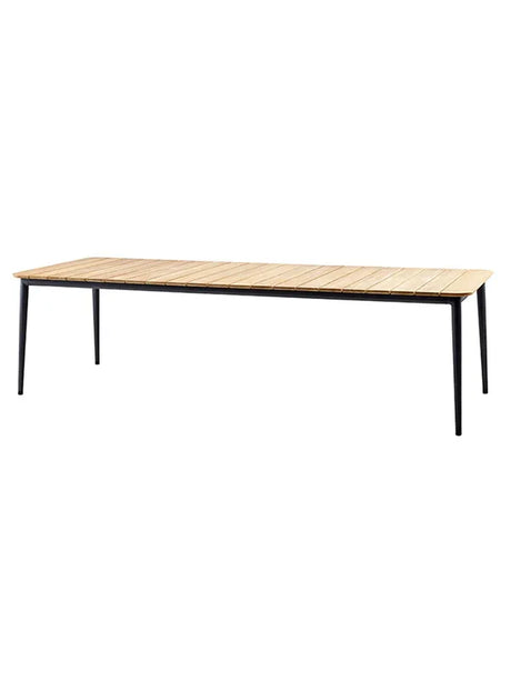 Core Bord, 274x90 cm fra Cane-line - Lava grå - Jacobsen Plus