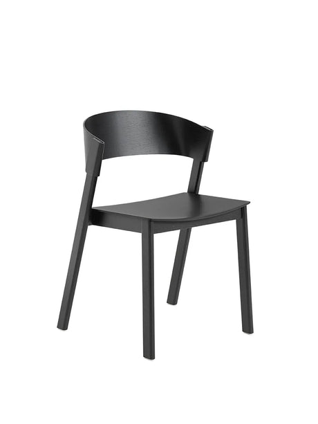 Cover Side Chair fra Muuto - Black - Jacobsen Plus