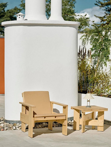 Foldbar sædehynde til Crate Loungechair, Beige fra Hay - 2 - Jacobsen Plus