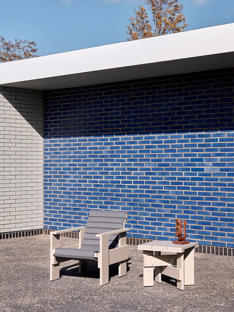 Quilted sædehynde til Crate Loungechair, Sky Grey fra Hay - 2 - Jacobsen Plus