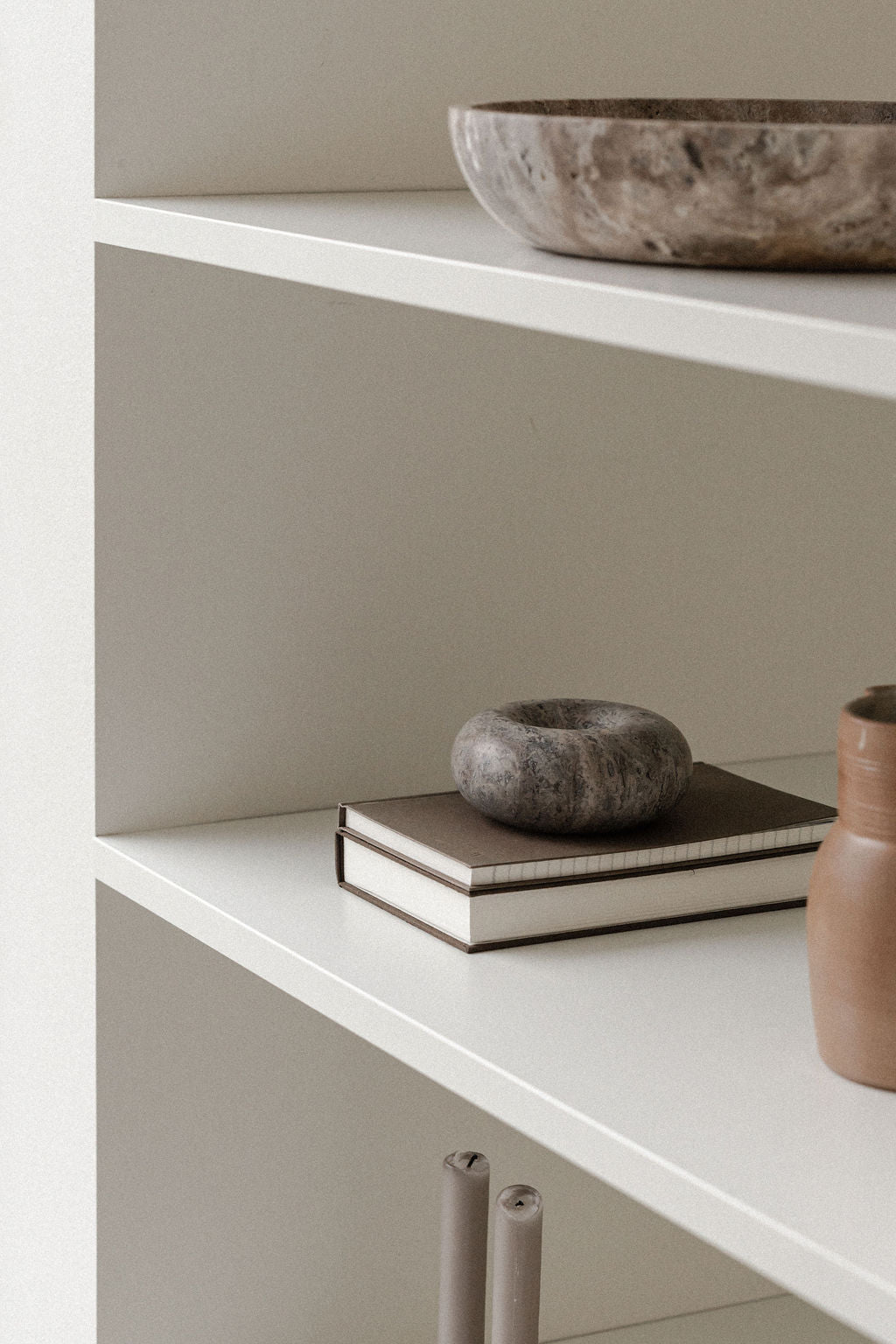 Hyben Skål, travertin silver fra Wabi Sabi Nordic - 8 - Jacobsen Plus