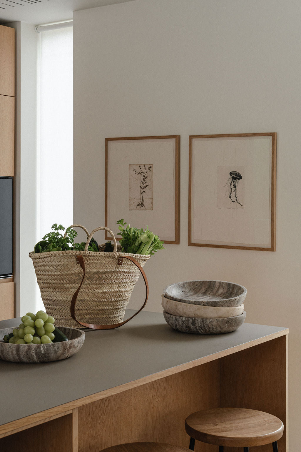 Hyben Skål, travertin silver fra Wabi Sabi Nordic - 4 - Jacobsen Plus