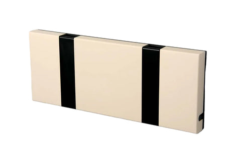 KNAX knagerække med to knager fra LoCa - Desert / Sorte knager - Jacobsen Plus