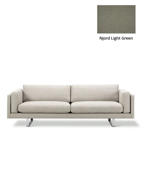 EJ280 Sofa fra Fredericia Furniture - Njord - Light Green / Model 8062 - 240 cm - Jacobsen Plus