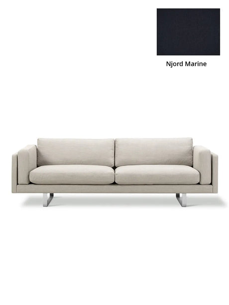 EJ280 Sofa fra Fredericia Furniture - Njord - Marine / Model 8052 - 212 cm - Jacobsen Plus