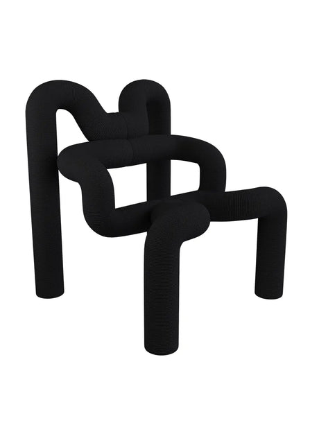 Ekstrem Stol fra Varier - Black (KNIT 009) - Jacobsen Plus