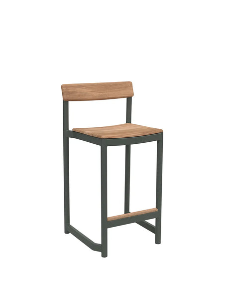 Skagerak Pelagus Barstol, H 67 cm fra Fritz Hansen - Hunter Green - Jacobsen Plus