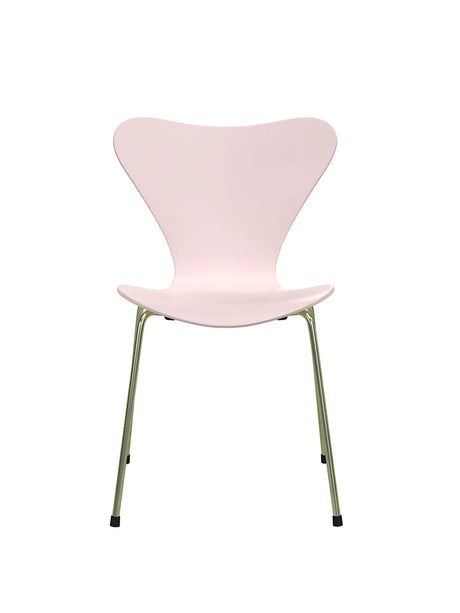 70th Anniversary Edition 3107 Spisebordsstol, 7:14 AM Pink af Arne Jacobsen - Rainbow Gold - Jacobsen Plus