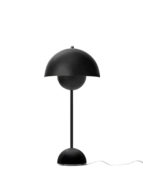 Flowerpot VP3 bordlampe af Verner Panton - Matt black - Jacobsen Plus