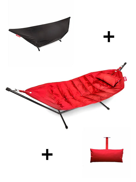Headdemock Deluxe hængekøje fra Fatboy - Red - Jacobsen Plus
